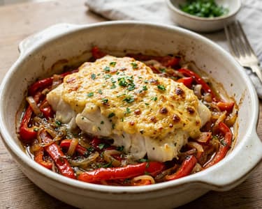 Spanish Cod Gratin | Bacalao al alioli