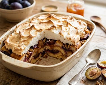 Traditional Plum Máglyarakás | Fluffy Autumn Dessert