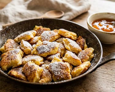 Hungarian Curd Cheese Kaiserschmarrn | Fluffy Weekend Breakfast