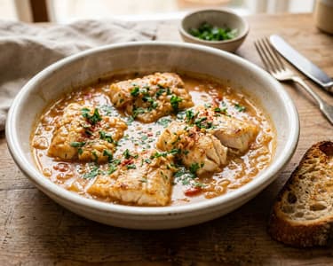 Spanish Fisherman's Style Hake | Merluza a la marinera