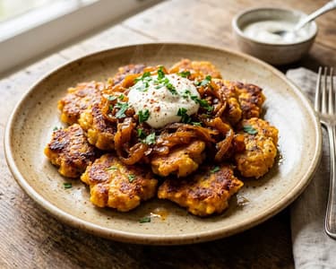 Pumpkin Dödölle | Autumn Dish with Fried Onions