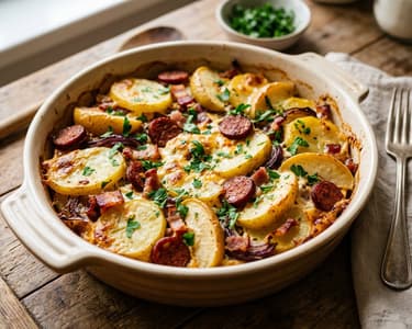Szabolcs-Style Baked Potatoes with Apples | Juicy Autumn Classic