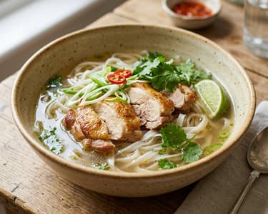 Vietnámi csirke pho leves (Phở Gà)