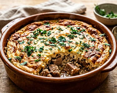 Elbasan Tava | Balkan Baked Lamb with Yogurt