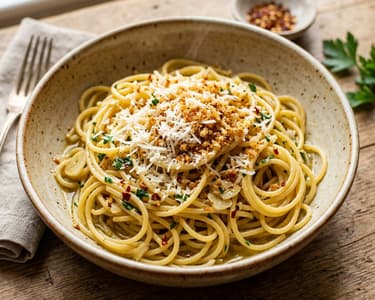 Spaghetti alla carrettiera | Szicíliai fokhagymás tészta