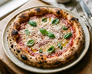 Pizza Cosacca with Pecorino | Authentic Neapolitan Cheese Pizza