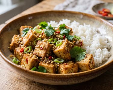 Vietnamese Crispy Lemongrass Tofu in a Wok | 20-Minute Dinner
