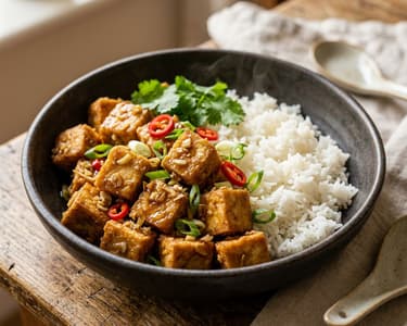 Vietnámi citromfüves ropogós tofu wokban | 20 perces vacsora