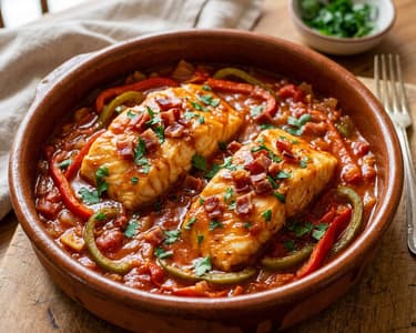 Cod in Chilindrón Sauce | Succulent Spanish Classic