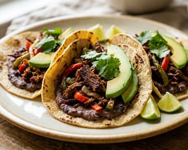Mexikói machaca street taco | Fűszeres marhahúsos kedvenc