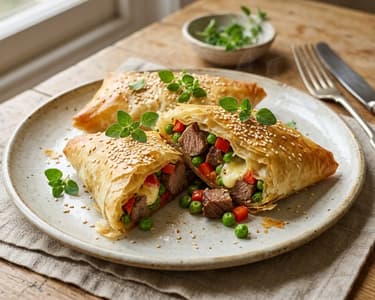 Greek Lamb Exohiko | Lamb Baked in Crispy Filo Pastry