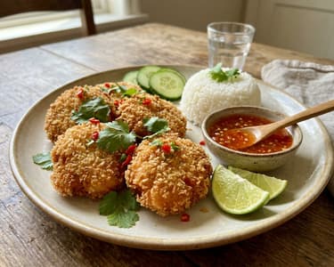 Tod Mun Goong | Ropogós thai garnélafasírt
