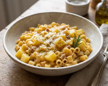 Pasta e patate alla napoletana | Nápolyi krémes burgonyás tészta