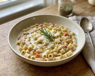 Pasta e Fagioli | Krémes toszkán babos tészta