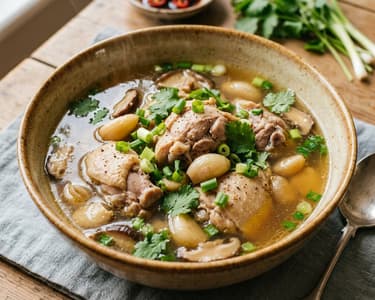 Szingapúri borsos csirkeleves | Chi Kut Teh