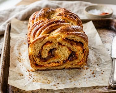 Sós burgonyás babka | Fonott tepsis kalács