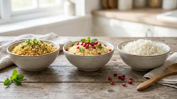 Bulgur, kuszkusz vagy rizs? A nagy köret-összehasonlítás