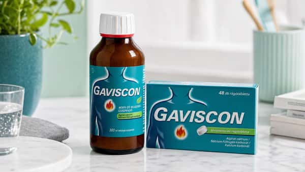 Gaviscon: Gyors segítség gyomorégés ellen