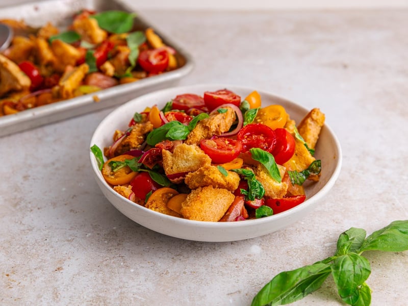 Panzanella - toszkán kenyérsaláta