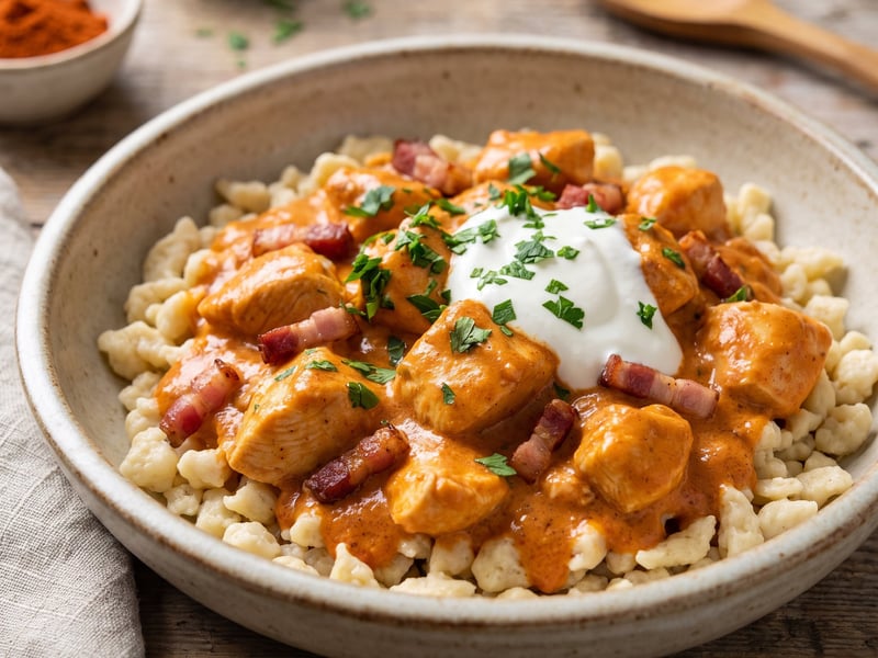 Chicken Paprikash