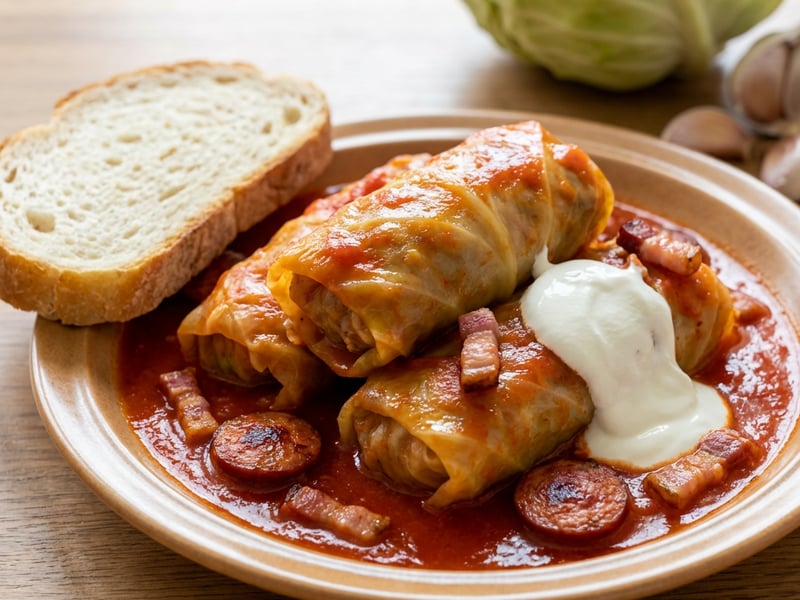 Szabolcsi Stuffed Cabbage