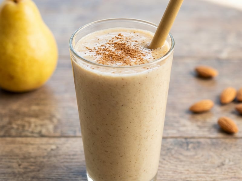 Winter Banana-Pear Smoothie