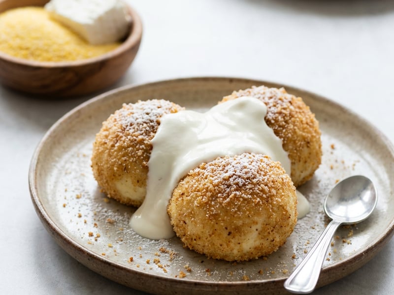 Gluten-free cottage cheese dumplings