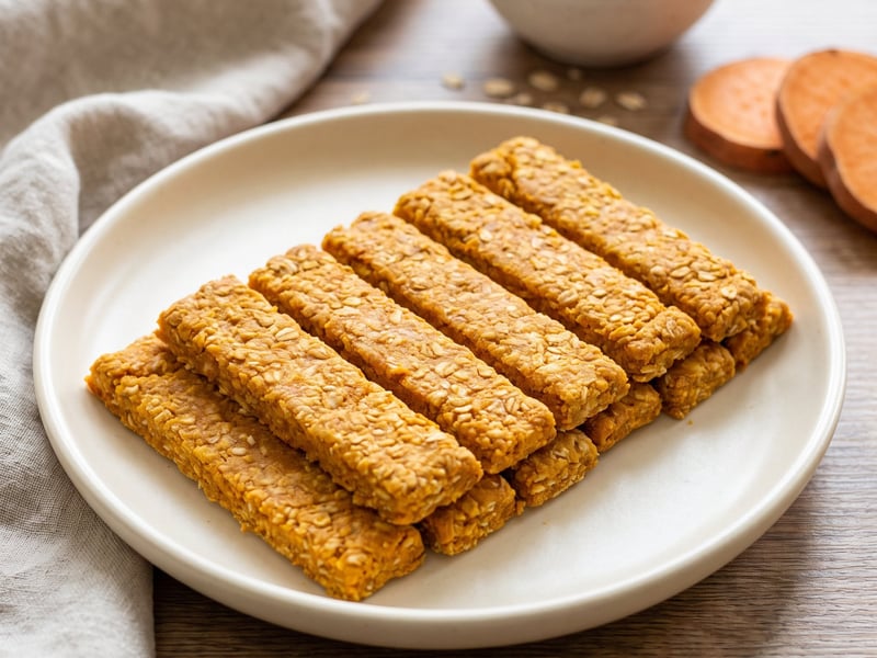 Oat and Sweet Potato Baby Biscuits