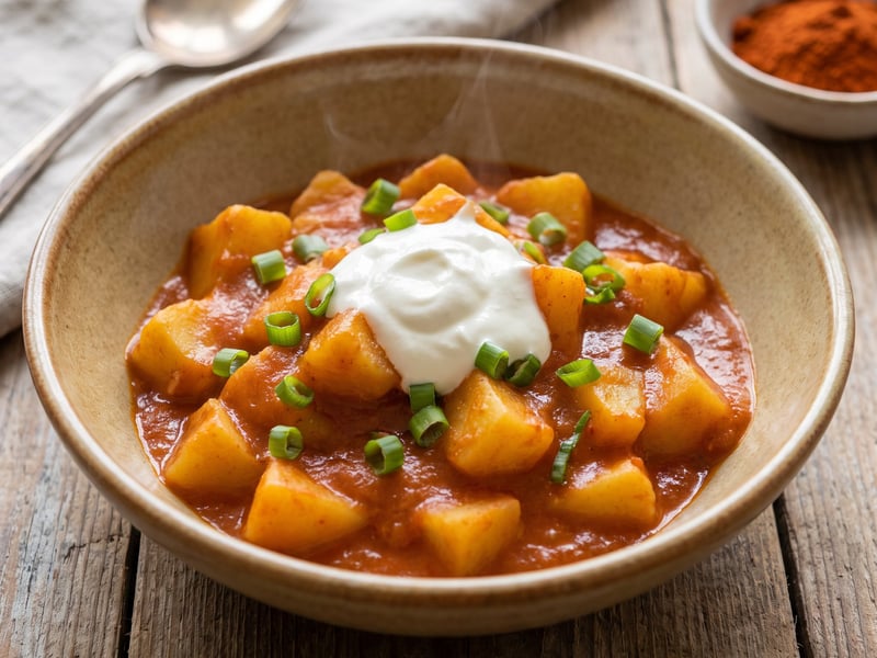 Kid-friendly Hungarian potato paprikash