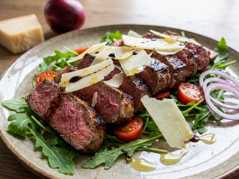 Easy Christmas Roast Beef Salad