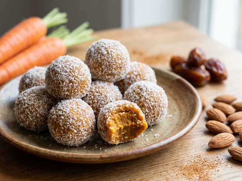Carrot energy balls