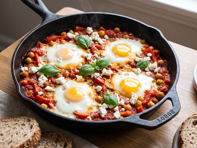 Chickpea shakshuka