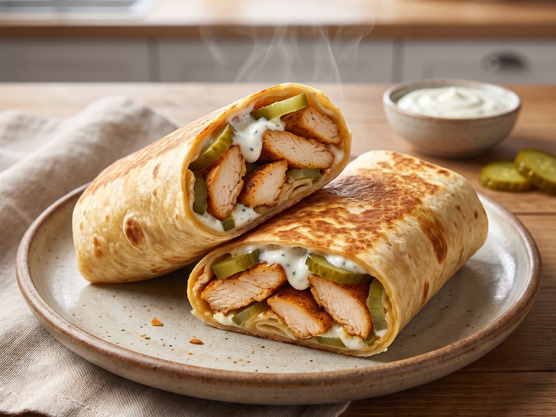 High-Protein TikTok Viral Wrap – from tRENDrakó's Kitchen