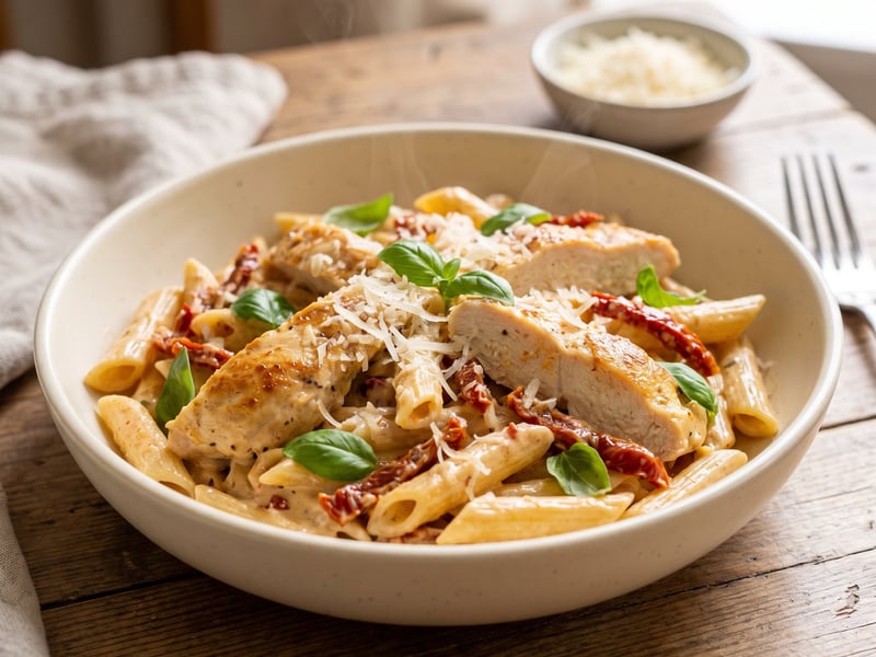 Marry Me Chicken with Pasta
