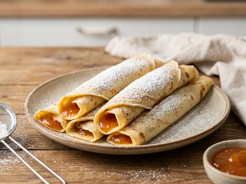 Traditional Hungarian Pancakes