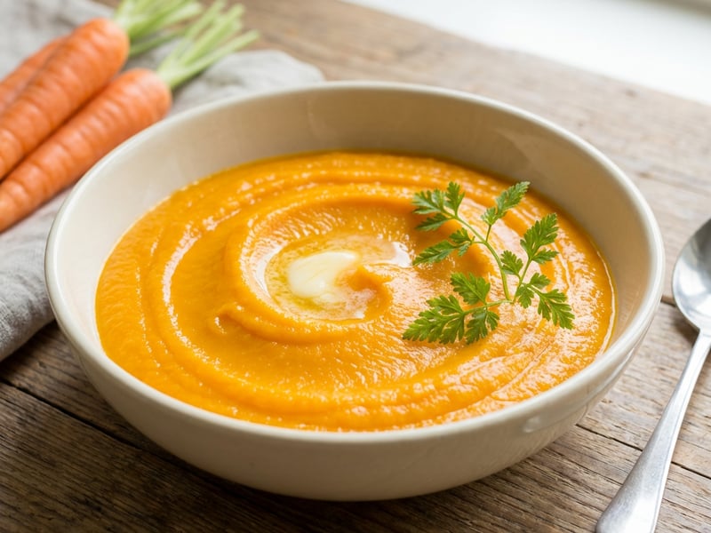 Silky Carrot Puree | Healthy and Creamy Side Dish