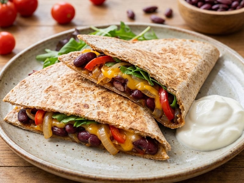 Babos wrap olvadt cheddarral
