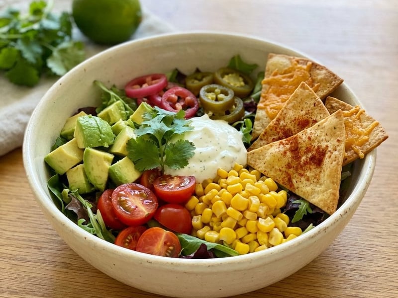 Taco saláta | Friss mexikói ízek 30 perc alatt