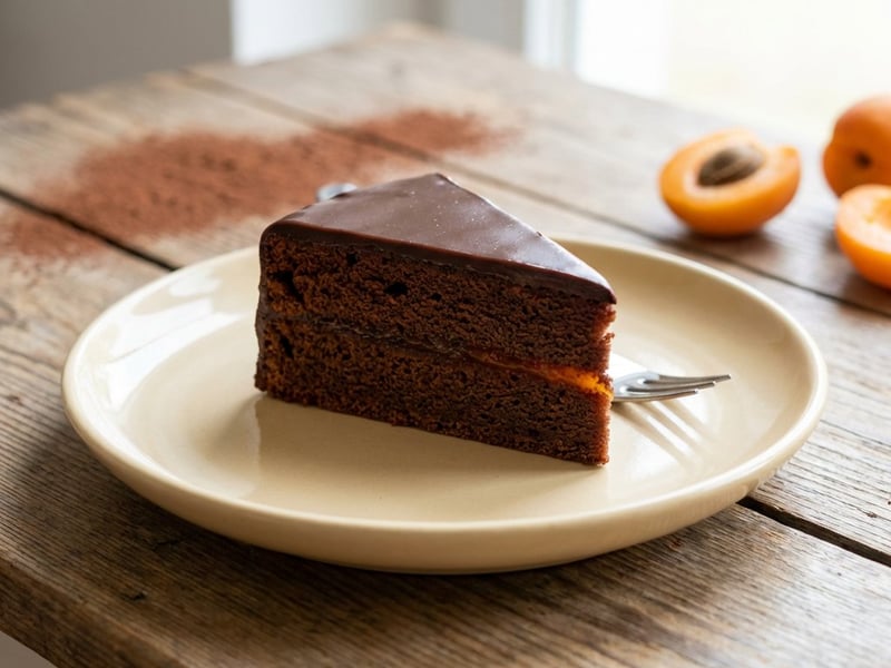Sacher-torta | Egészségesebb csokoládés klasszikus