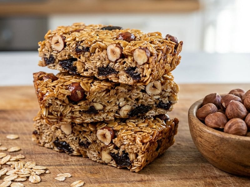 Házi müzliszelet öt összetevőből | Egészséges snack
