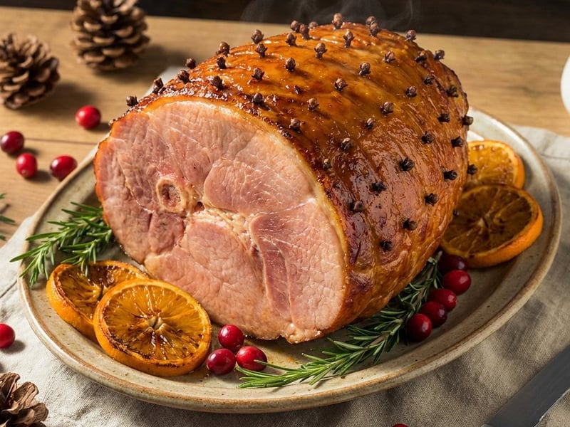 Christmas Baked Ham | Festive Glazed Dish