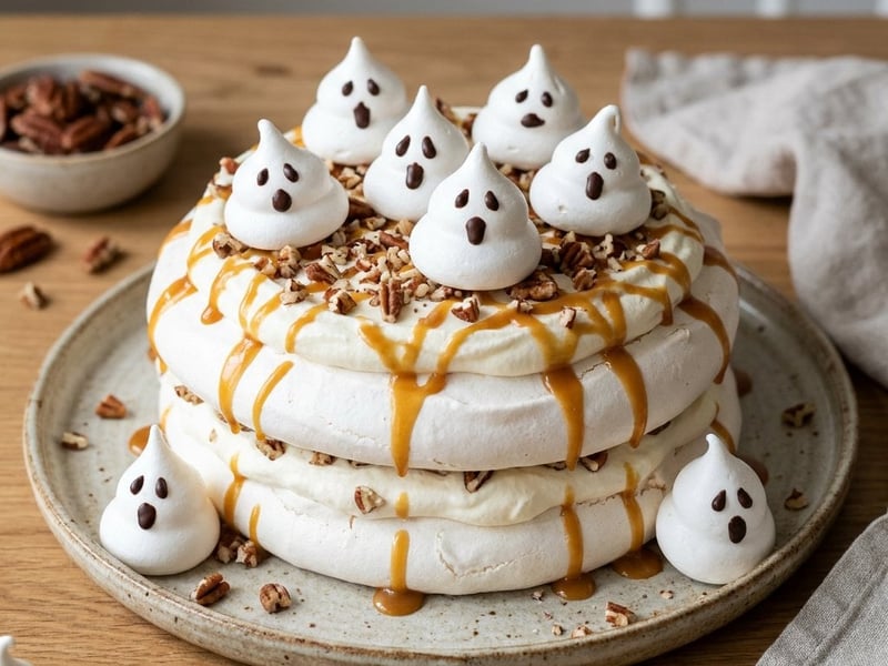 Halloweeni pavlova