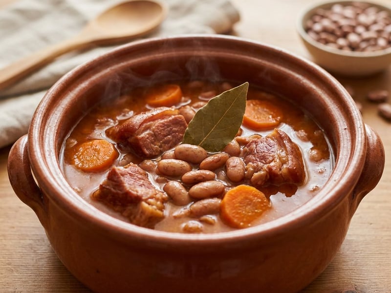 Tradicionális sokac bab füstölt hússal