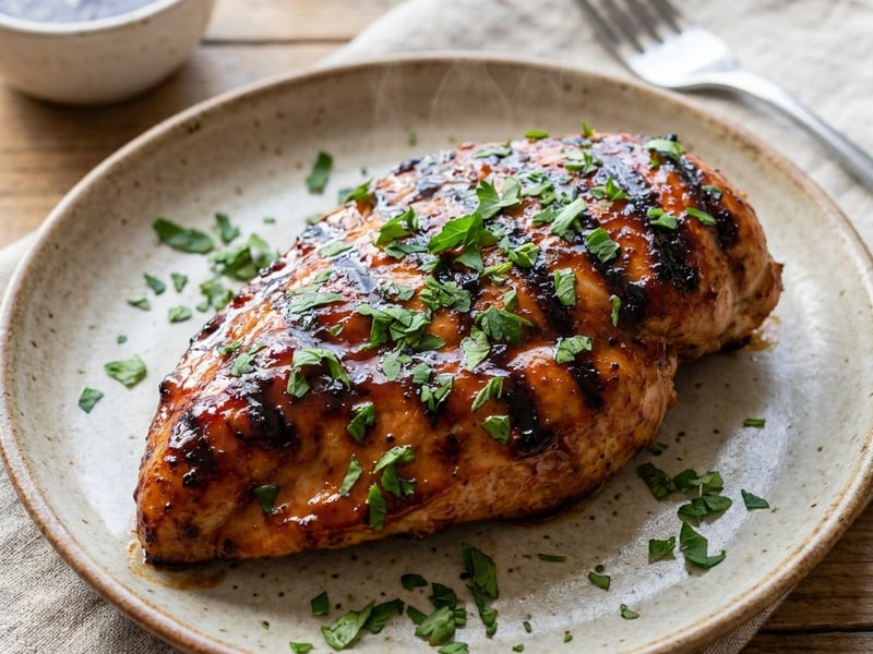Smoky BBQ turkey breast steak | Juicy summer grill main course