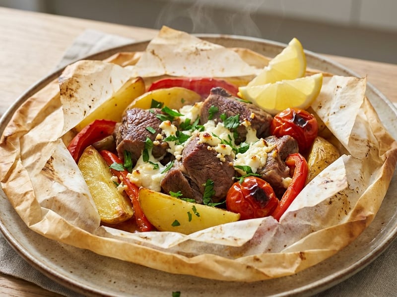 Greek Lamb Kleftiko | Tender Roasted Lamb with Vegetables