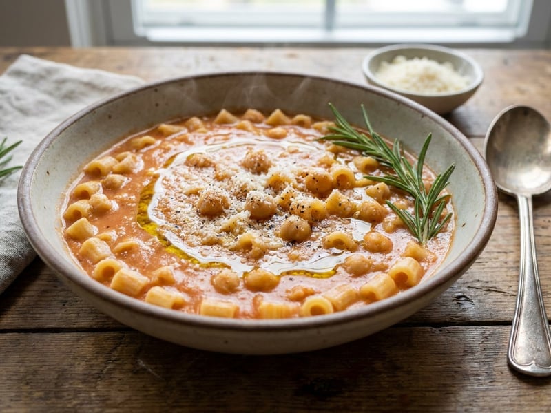 Pasta e ceci | Autentikus római csicseriborsós tészta