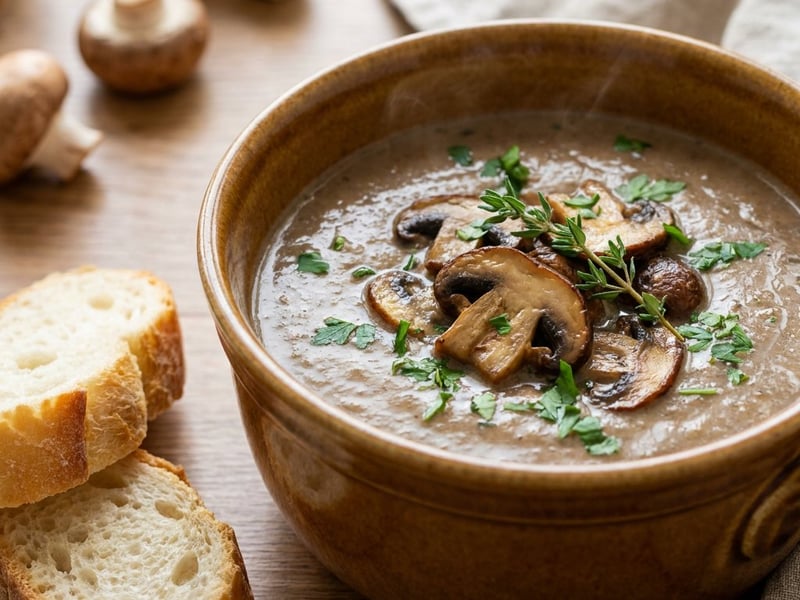 Francia erdei gombaraguleves | Gazdag és aromás