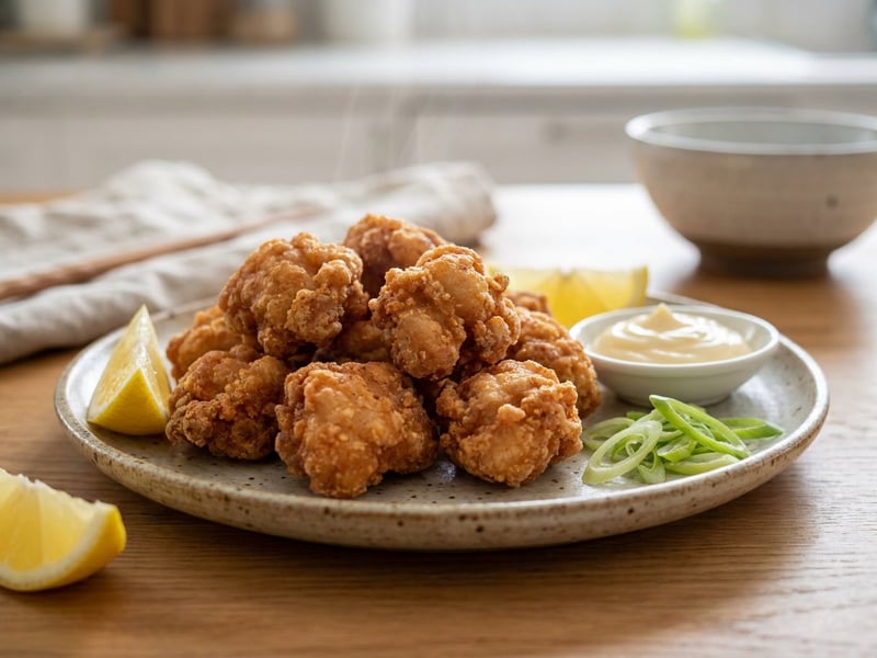 Japán sült csirke (Karaage) | Szuperropogós street food