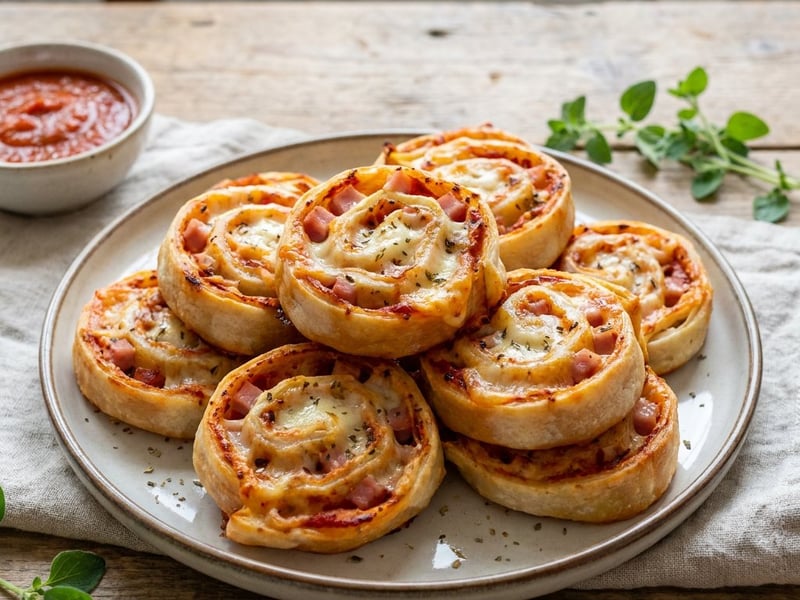 Pizzacsigák rizspapírból | Ropogós házi snack