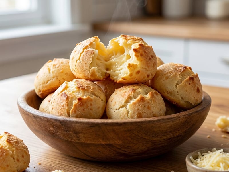 Brazil sajtos gombócok (Pão de Queijo) | Gluténmentes snack